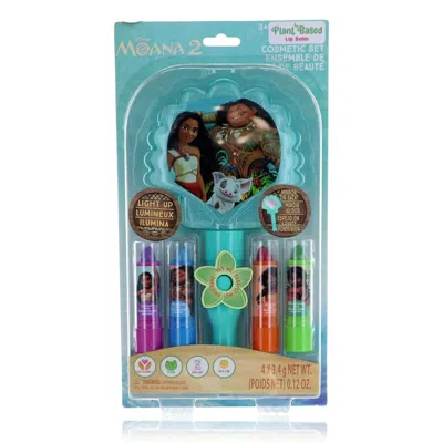 Disney Girls Moana Light Up Mirror & Lip Balms Makeup 719565508691 In Multi
