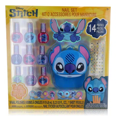Disney Girls Stitch Nail Set With Nail Dryer Gift Set Nails 719565518775