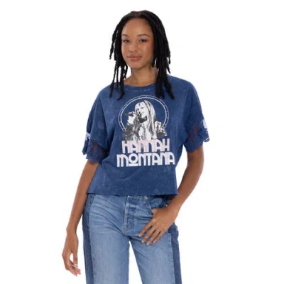 Disney Hannah Montana Short Sleeve T-shirt In Blue