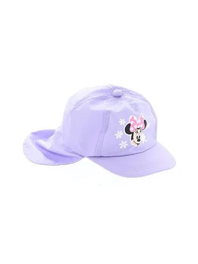 Pre-owned Disney Kids' Hat In Purple
