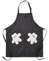 Disney Home Monochrome Adjustable Apron With Glove Pockets