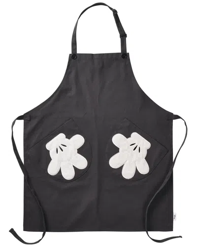 DISNEY HOME DISNEY HOME MONOCHROME ADJUSTABLE APRON WITH GLOVE POCKETS
