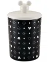 Disney Home Monochrome Large Ceramic Canister With Lid