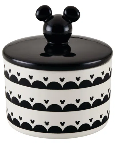Disney Home Monochrome Medium Ceramic Canister With Lid In Multi