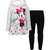 Disney Kids'  Hoodie & Leggings Set In Gray