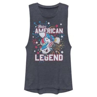 Disney Junior's Cars Tow Mater American Legend Festival Muscle Graphic T-shirt In Blue