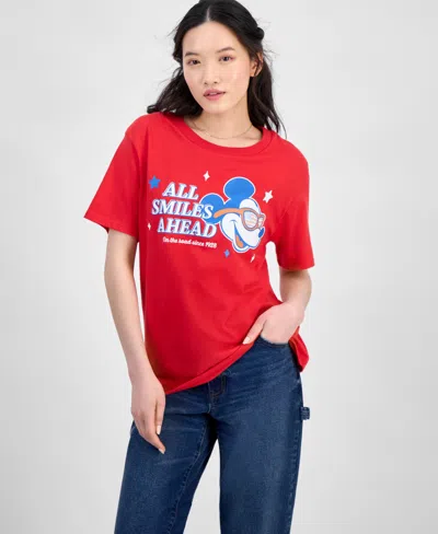 Disney Juniors' Mickey Mouse All Smiles Ahead Graphic T-shirt