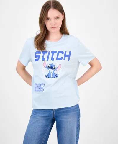 Disney Juniors' Stitch 626 Graphic T-shirt In Blue