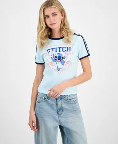 Disney Juniors' Stitch Graphic Print T-shirt