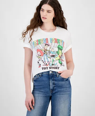Disney Juniors' Toy Story Friends Forever Graphic T-shirt In White