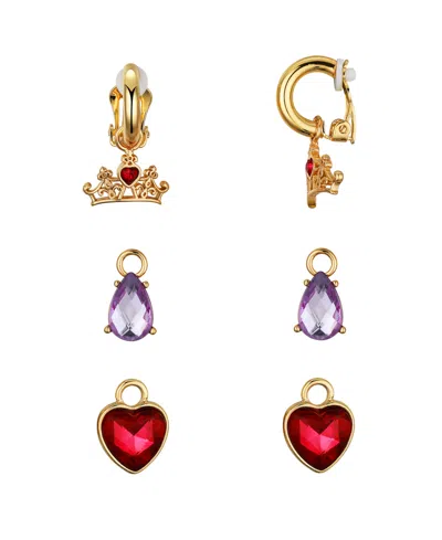 Disney Kid's Princess Multicolor Earring Set