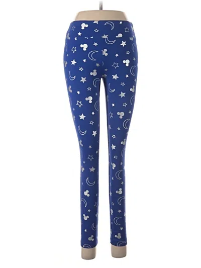 Pre-owned Disney Leggings In Blue