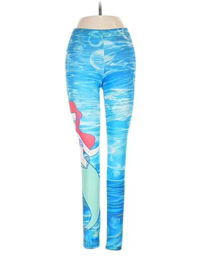 Pre-owned Disney Leggings In Blue