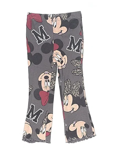 Pre-owned Disney Kids' Leggings In Gray