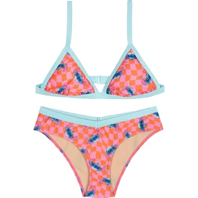 Disney Lilo & Stitch 2-piece Swimwear Bikini Set In Multi