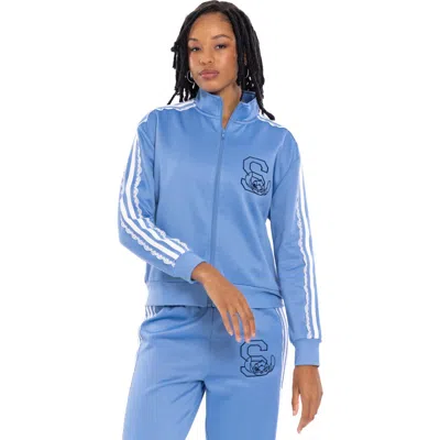 Disney Lilo & Stitch Athletic Zip-up Track Jacket In Blue