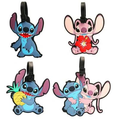Disney Lilo And Stitch Luggage Tag, Set Of 4 In Multi