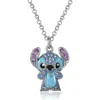 Disney Lilo & Stitch Pave Crystal Pendant Necklace