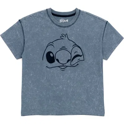 Disney Lilo & Stitch Short Sleeve T-shirt In Blue