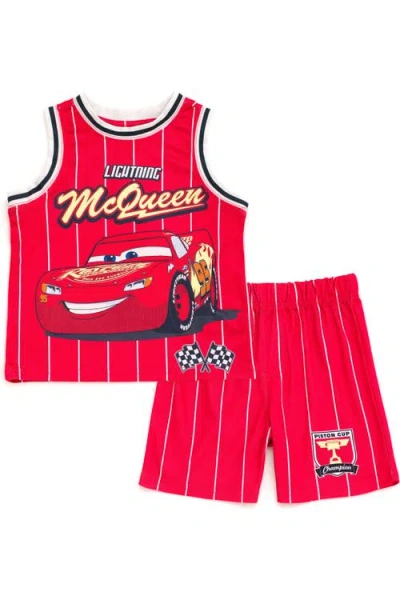 Disney Kids'  Lion King 2-piece Basketball Jersey And Shorts Set In Multi