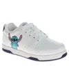 Disney Little Kids And Big Kids Stitch Kids Lace Up Sneakers In White
