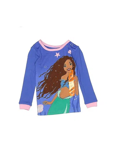 Pre-owned Disney Kids' Long Sleeve T-shirt In Blue