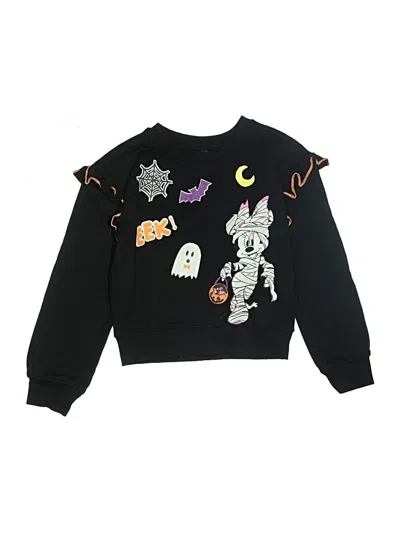 Pre-owned Disney Kids' Long Sleeve T-shirt In Black