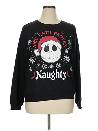 Pre-owned Disney Long Sleeve T-shirt In Black