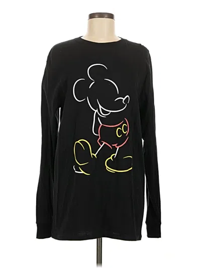 Pre-owned Disney Long Sleeve T-shirt In Black