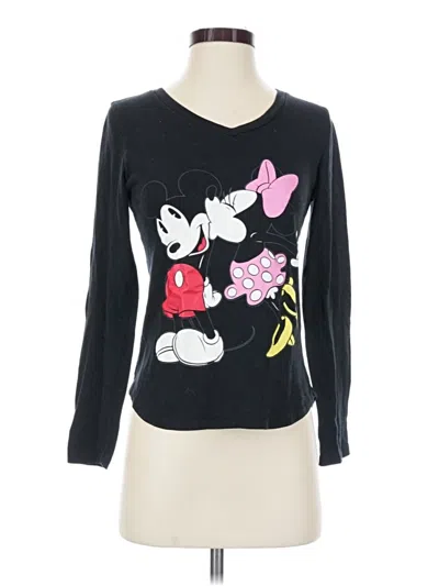 Pre-owned Disney Long Sleeve T-shirt In Black