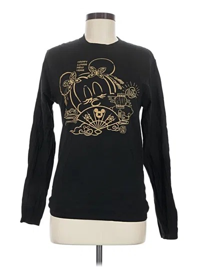 Pre-owned Disney Long Sleeve T-shirt In Black