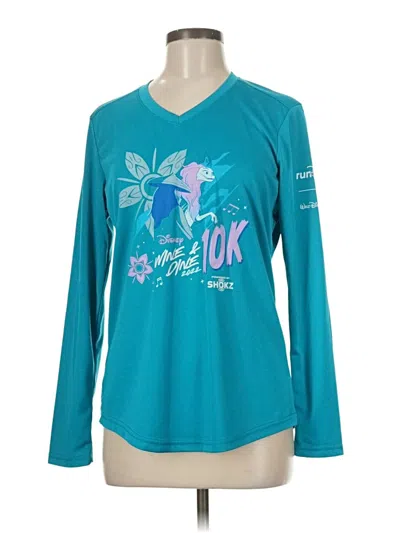 Pre-owned Disney Long Sleeve T-shirt In Blue