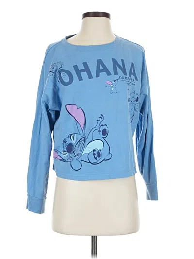 Pre-owned Disney Long Sleeve T-shirt In Blue