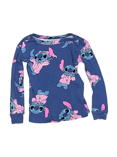 Pre-owned Disney Kids' Long Sleeve T-shirt In Blue