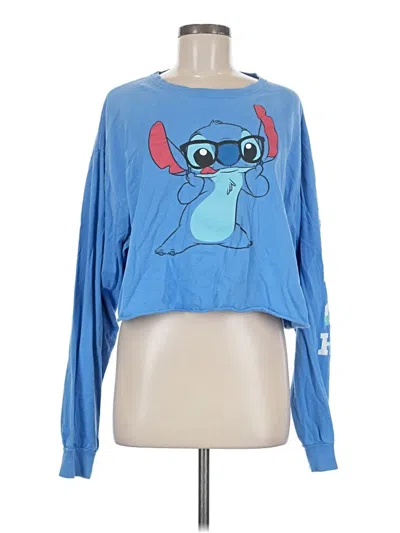 Pre-owned Disney Long Sleeve T-shirt In Blue