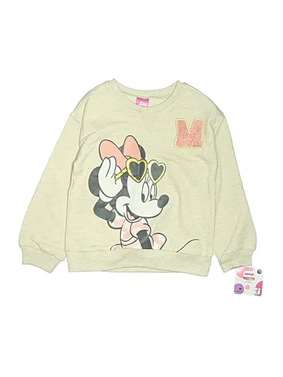 Pre-owned Disney Kids' Long Sleeve T-shirt In Gold