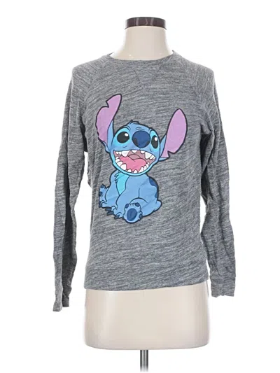 Pre-owned Disney Long Sleeve T-shirt In Gray