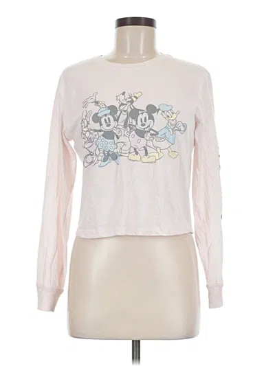 Pre-owned Disney Long Sleeve T-shirt In Ivory