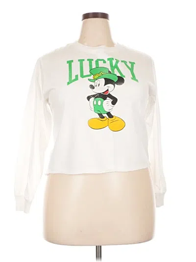 Pre-owned Disney Long Sleeve T-shirt In Ivory