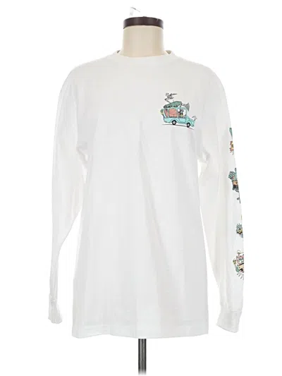 Pre-owned Disney Long Sleeve T-shirt In White