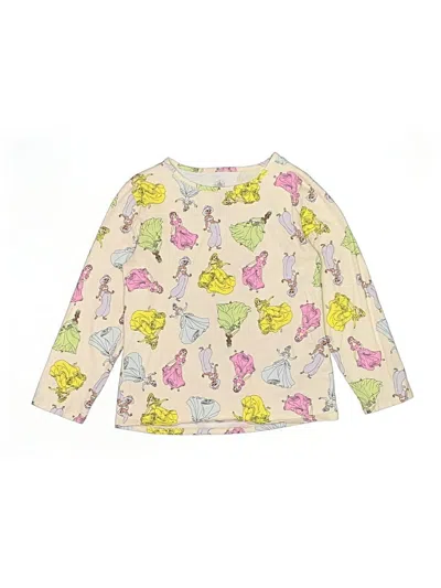 Pre-owned Disney Kids' Long Sleeve T-shirt In Yellow