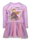 Disney Long Sleeve Tulle Dress In Multi