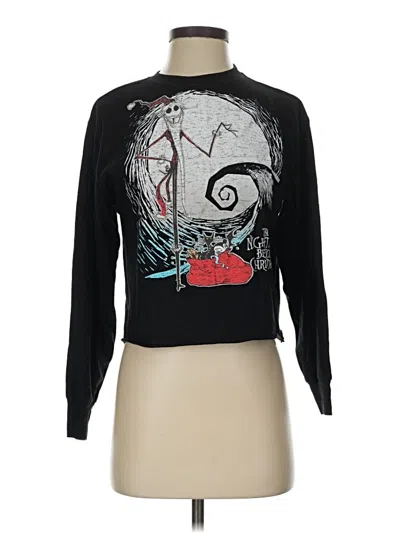 Pre-owned Disney Long Sleeve Turtleneck In Black