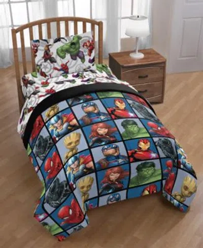 Disney Marvel Avengers Marvel Team Comforter Sets Bedding In Blue