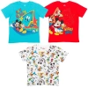 Disney Mickey Mouse 3-pack Short Sleeve T-shirts In Multi