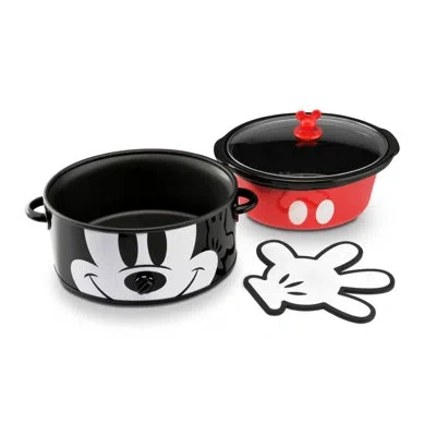 Disney Mickey Mouse 6-qt. Slow Cooker In Red;white;black