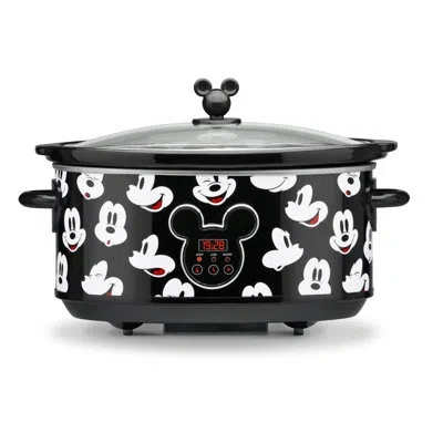 Disney Mickey Mouse 7-qt. Slow Cooker In Black