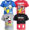 Disney Mickey Mouse & Friends 4-pack T-shirts In Black