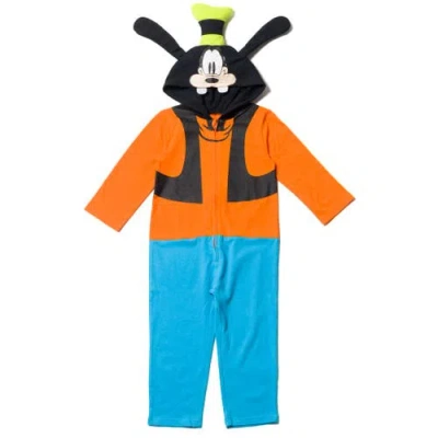 Disney Kids'  Mickey Mouse Cosplay Hooded One Piece In Multi