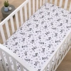 Disney Mickey Mouse Crib Sheet In Gray